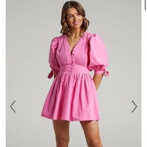Showpo pink mini dress